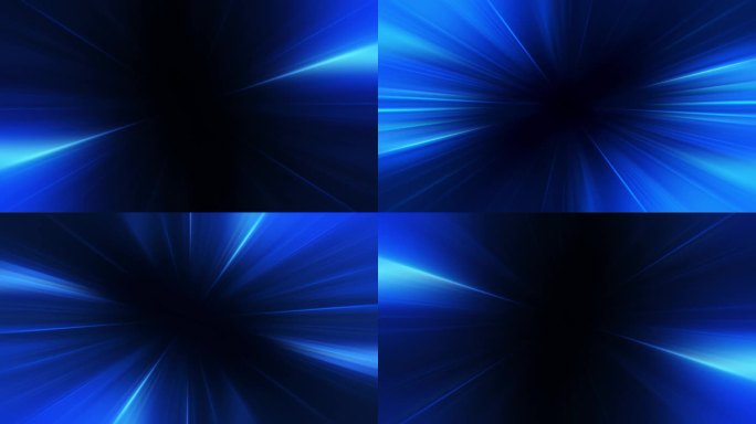 摘要环中心蓝光发光射线自旋径向变焦为技术和通信vj背景。蓝光的速度，霓虹的光芒在运动。五彩缤纷的爆炸
