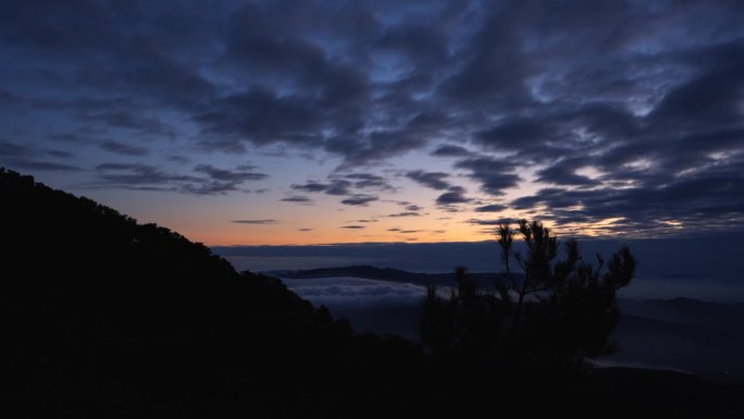 云海 日出 嵩山