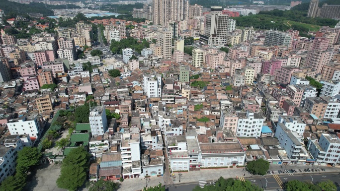 【正版素材】深圳城中村宝安区燕川