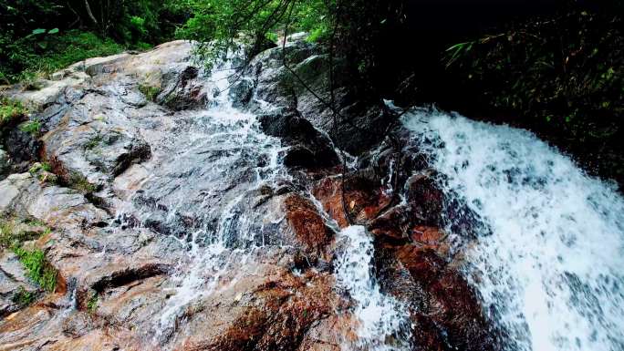 水水源溪流溪水瀑布山水