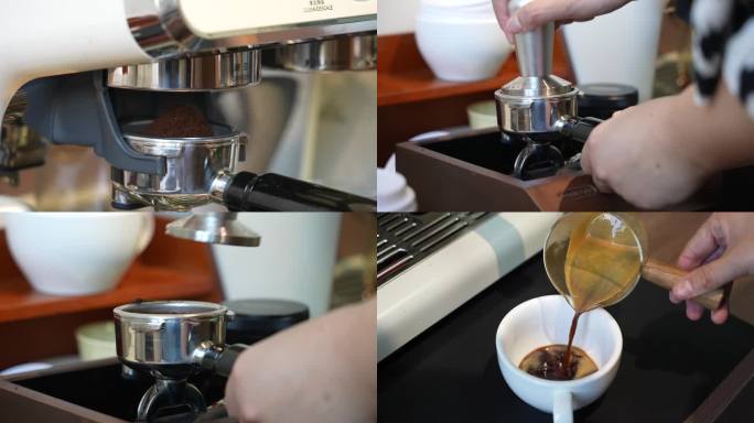 【4k】现煮咖啡制作过程