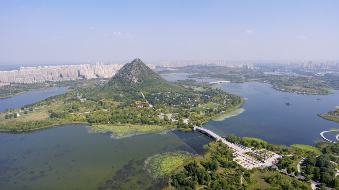 济南华山风景区航拍8K悟3