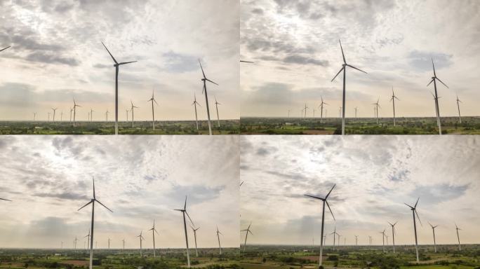 山区风力发电设备风力发电网清洁能源风车风