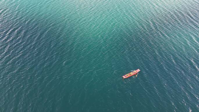 泸沽湖航拍