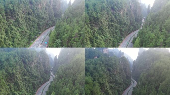 4K-Log-张家界百丈峡、武陵山大道