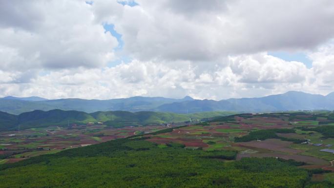 丽江太安洋芋基地航拍