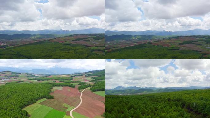 丽江太安洋芋基地航拍