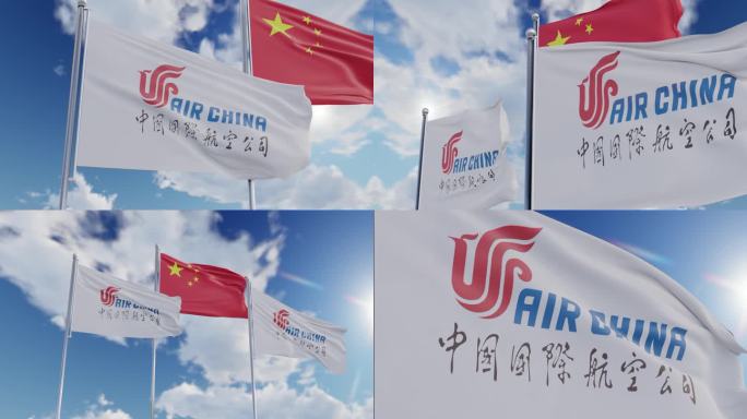 中国国际航空公司企业旗帜