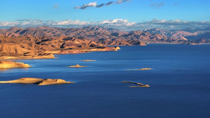 西藏班公湖航拍混剪