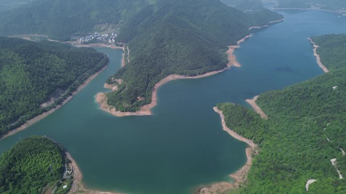 东阳横锦水库航拍