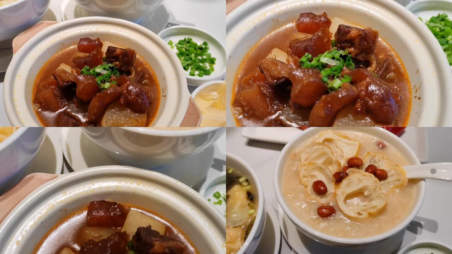 粤式牛腩煲和粥