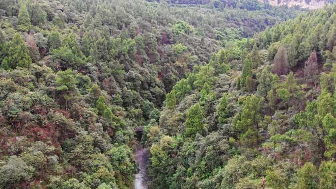 涪陵地火村航拍素材