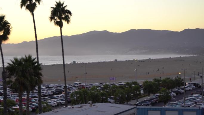 Santa Monica海滩风光