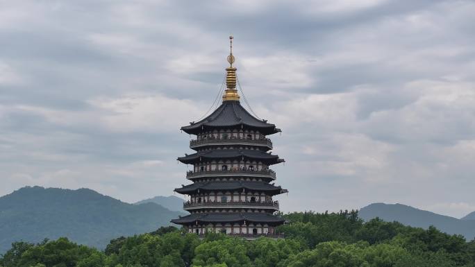 杭州雷峰塔 雷峰塔