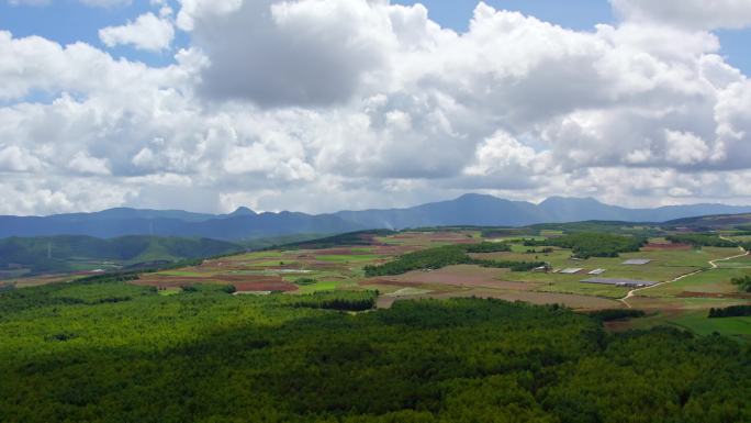 丽江太安洋芋基地航拍