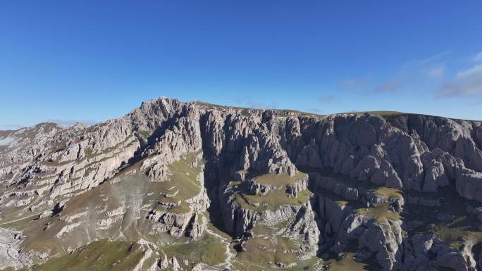 航拍 青海 天峻 石林 奇景