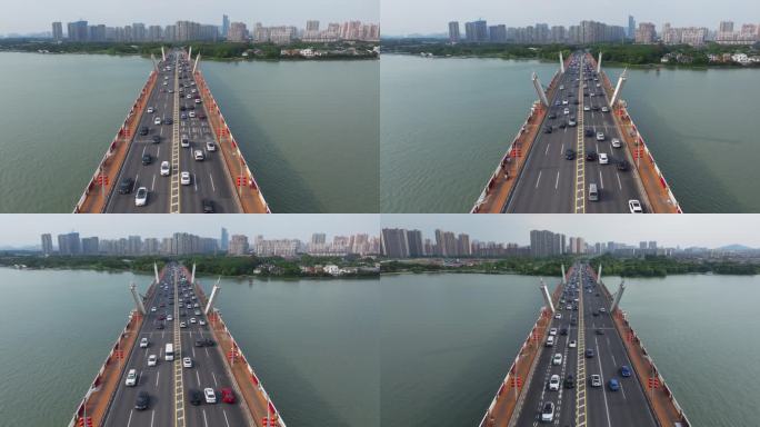 【5k合集2】航拍无锡蠡湖大桥