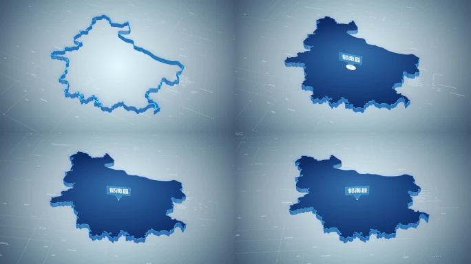郁南县地图