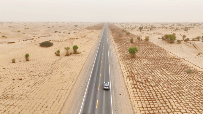 阿拉尔和田沙漠二级公路