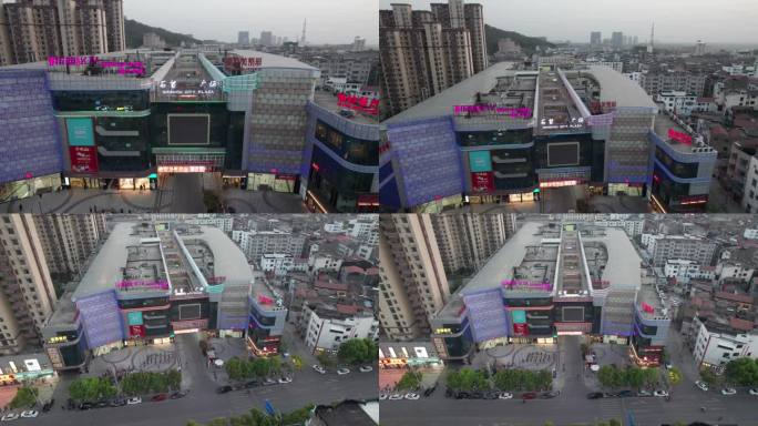 湖北荆州石首城市广场商场4K航拍