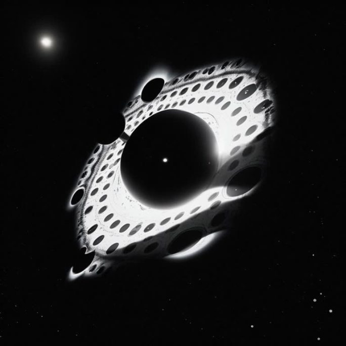 太空 虚拟 黑洞