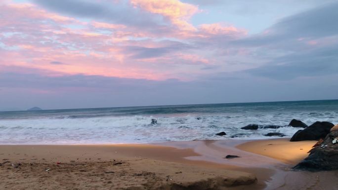海浪海波浪海岸海洋