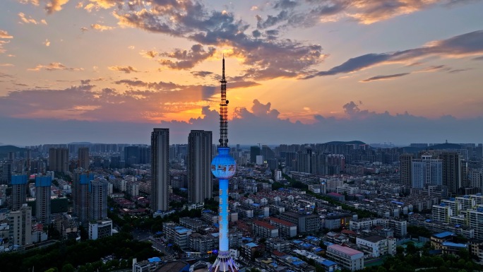 合集_徐州电视塔地标建筑唯美宣传片