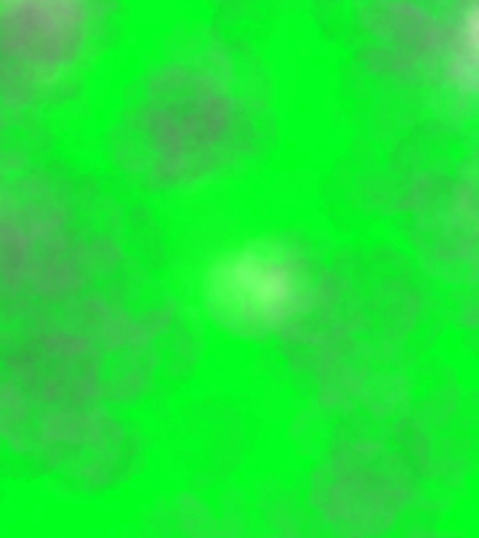 白烟雾尘在绿色屏幕垂直视频