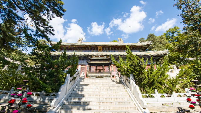 潭柘寺 寺庙 香炉 烧香拜佛 香火 古刹