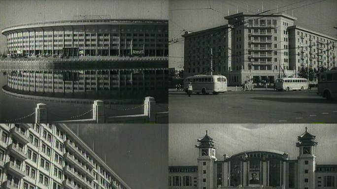 50年代60年代北京标志性建筑的老资料