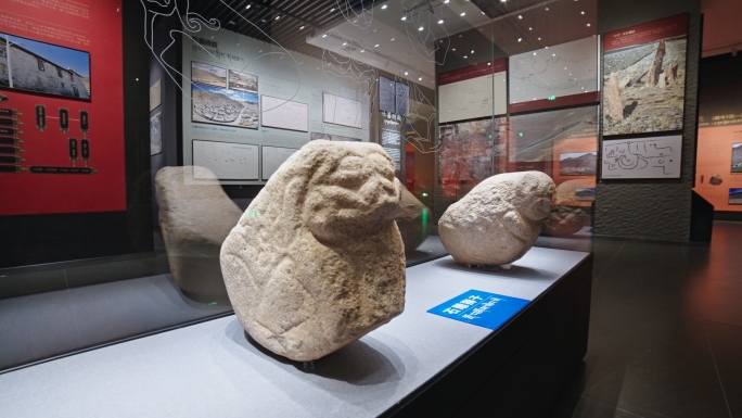 日喀则市博物馆镇馆之宝吐蕃石狮子石雕狮子