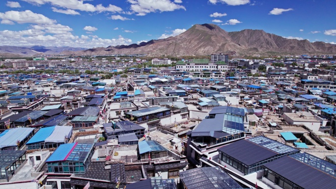 日喀则市民居藏族房子藏族民居藏族家庭