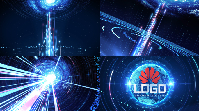 大气科技光线片头