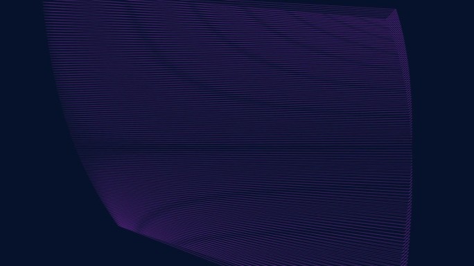 暗底紫色波浪线神秘抽象
