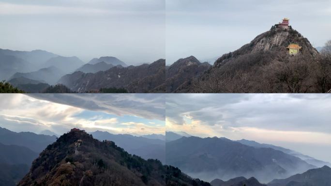 原创秦岭山脉壮丽景色