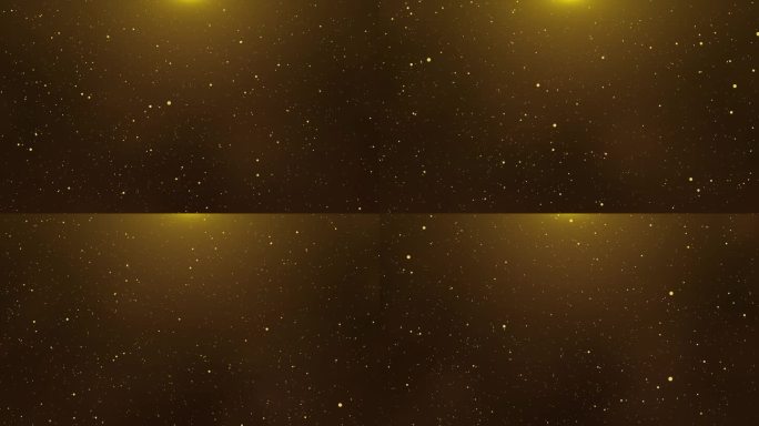 3D 4K金色闪光颗粒散景尘光上升，闪光豪华颗粒条纹