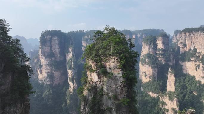 4K-Log-航拍高山峻岭、奇峰秀丽