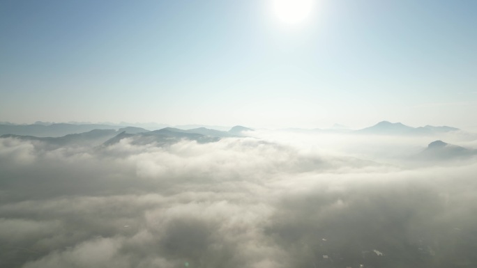 远山 云海 大气 风景