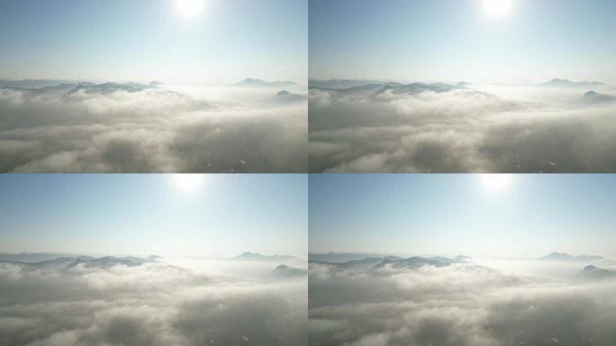 远山 云海 大气 风景