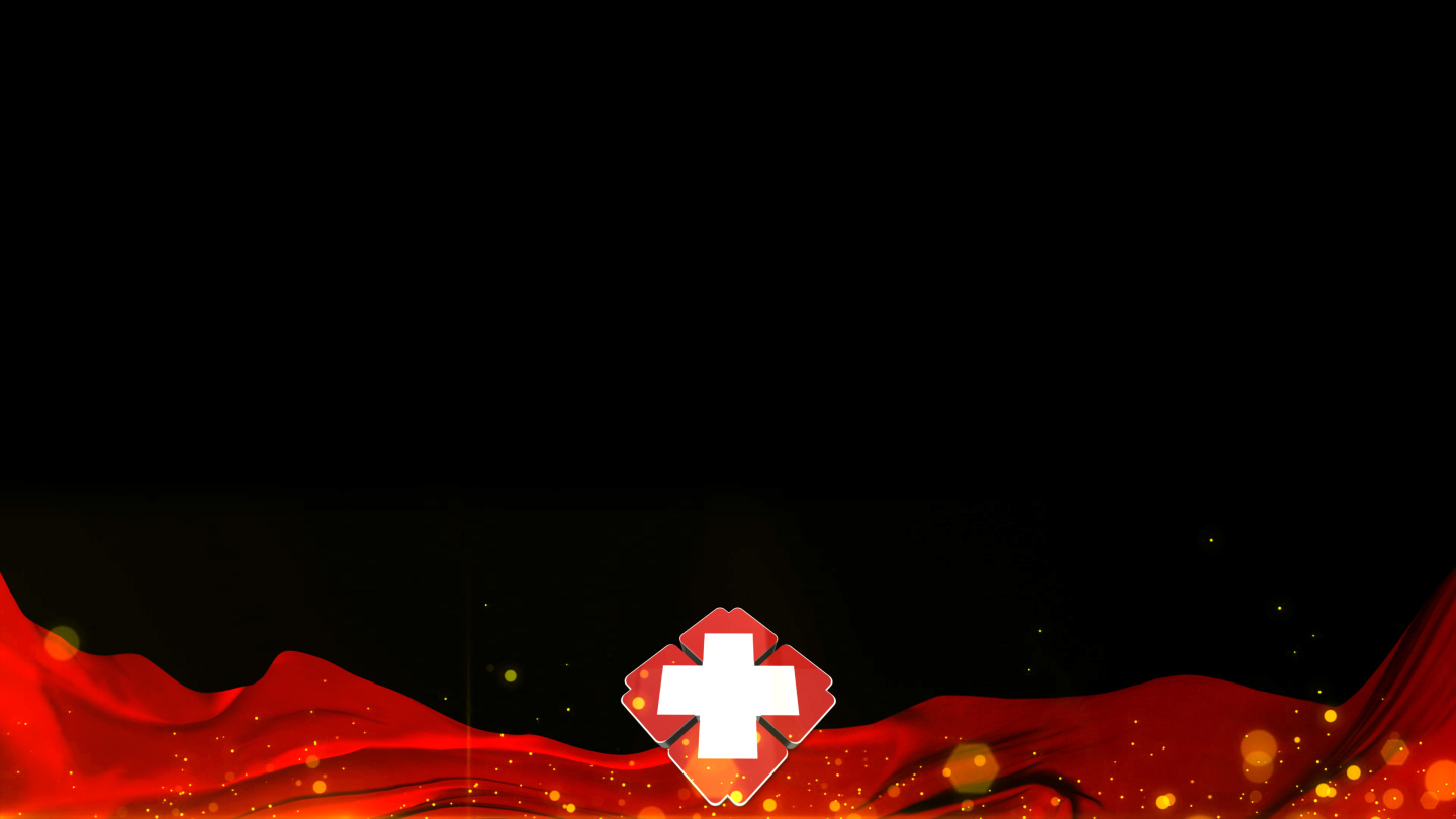 红十字红色遮罩祝福边框_4