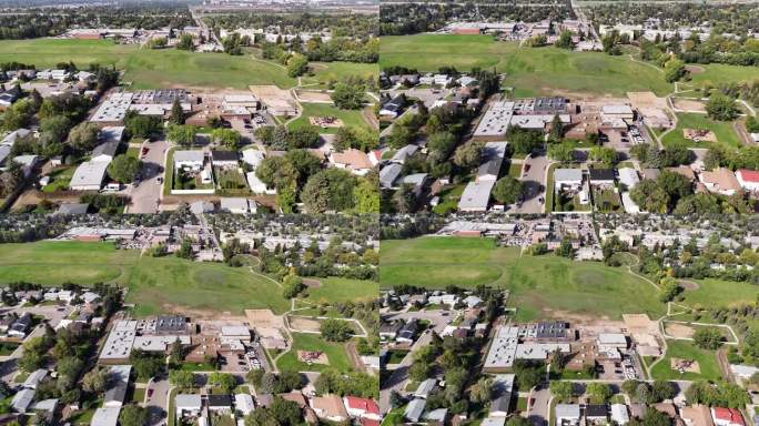 大学公园编年史:空中洞察萨斯卡通充满活力的郊区
