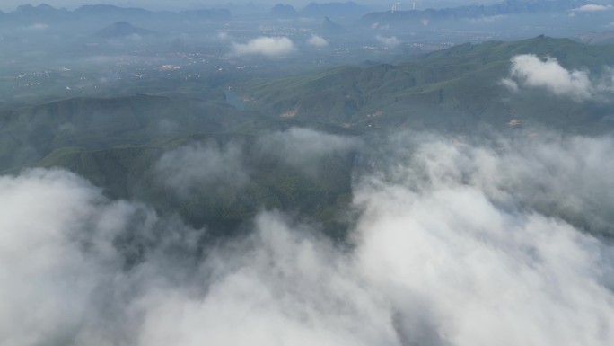 山雾山岚云雾缭绕