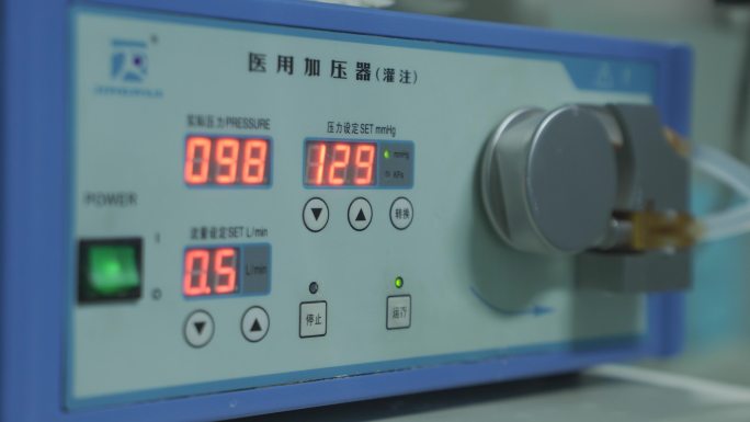 医疗器械加压器使用实操拍摄4K