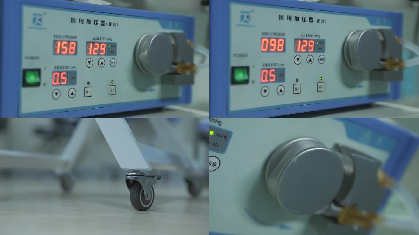 医疗器械加压器使用实操拍摄4K