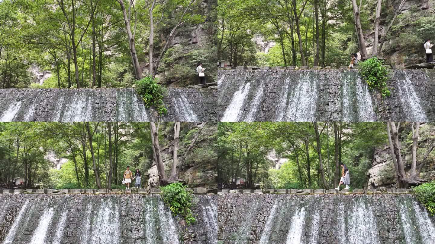 4K-Log-航拍张家界金鞭溪风景区