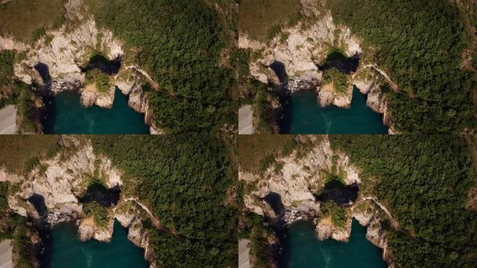 Arcomagno海滩圣尼古拉阿塞拉卡拉布里亚意大利无人机鸟瞰图02