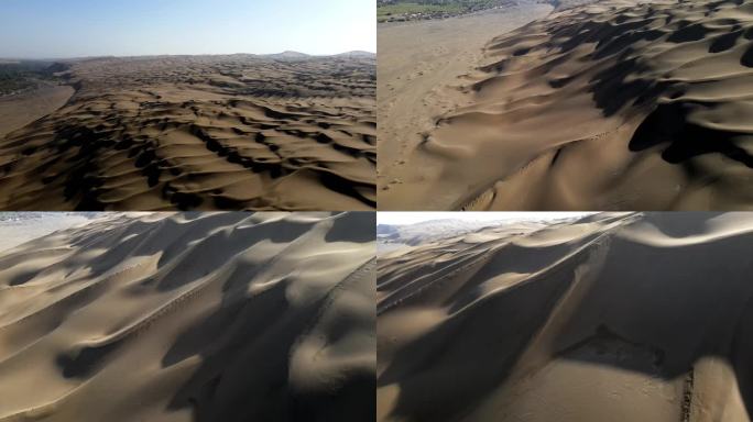 沙漠边际大流沙