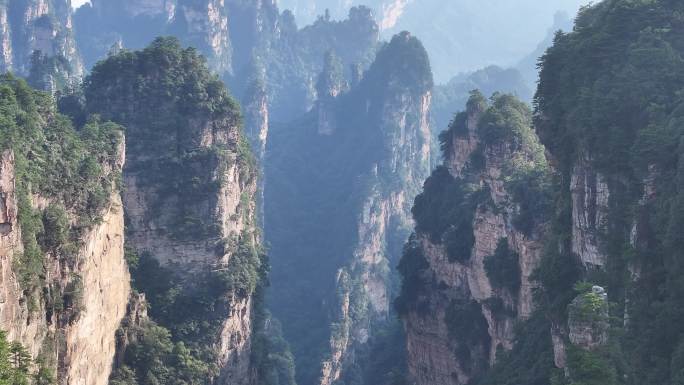 4K-Log-航拍高山峻岭、奇峰秀丽