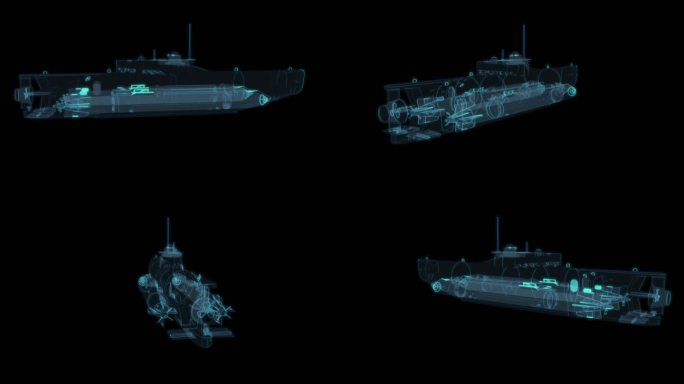 小潜艇 大船潜水艇货船货轮船只小船海军