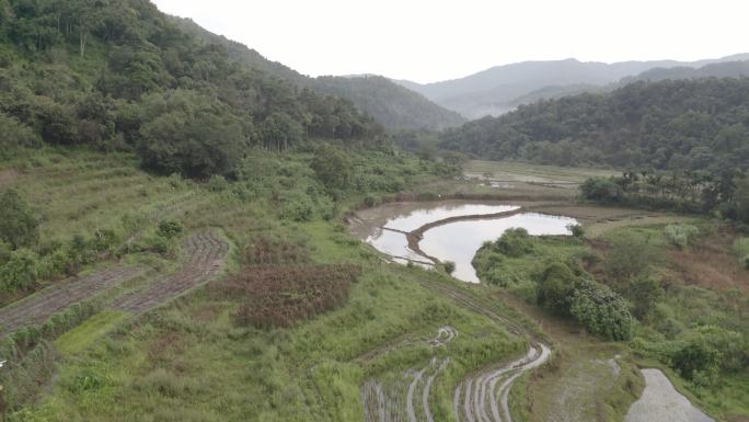 五指山新农村航拍